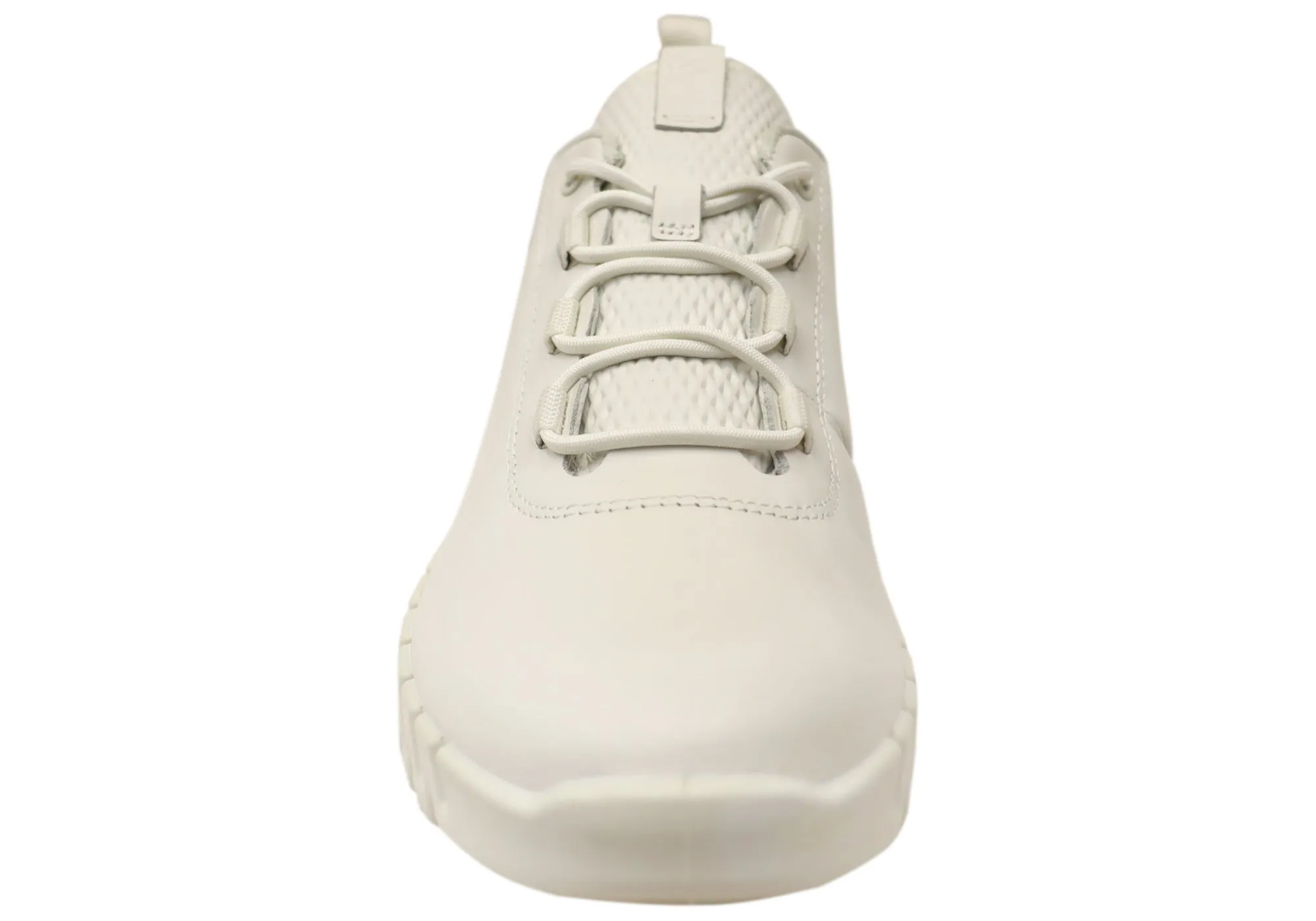 ECCO Womens Comfortable Leather Gruuv Sneakers Shoes