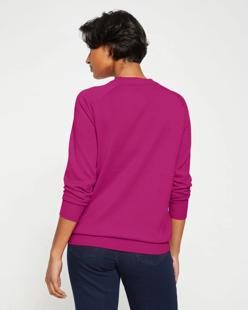 Eco Relaxed Core Sweater - Rothko Purple