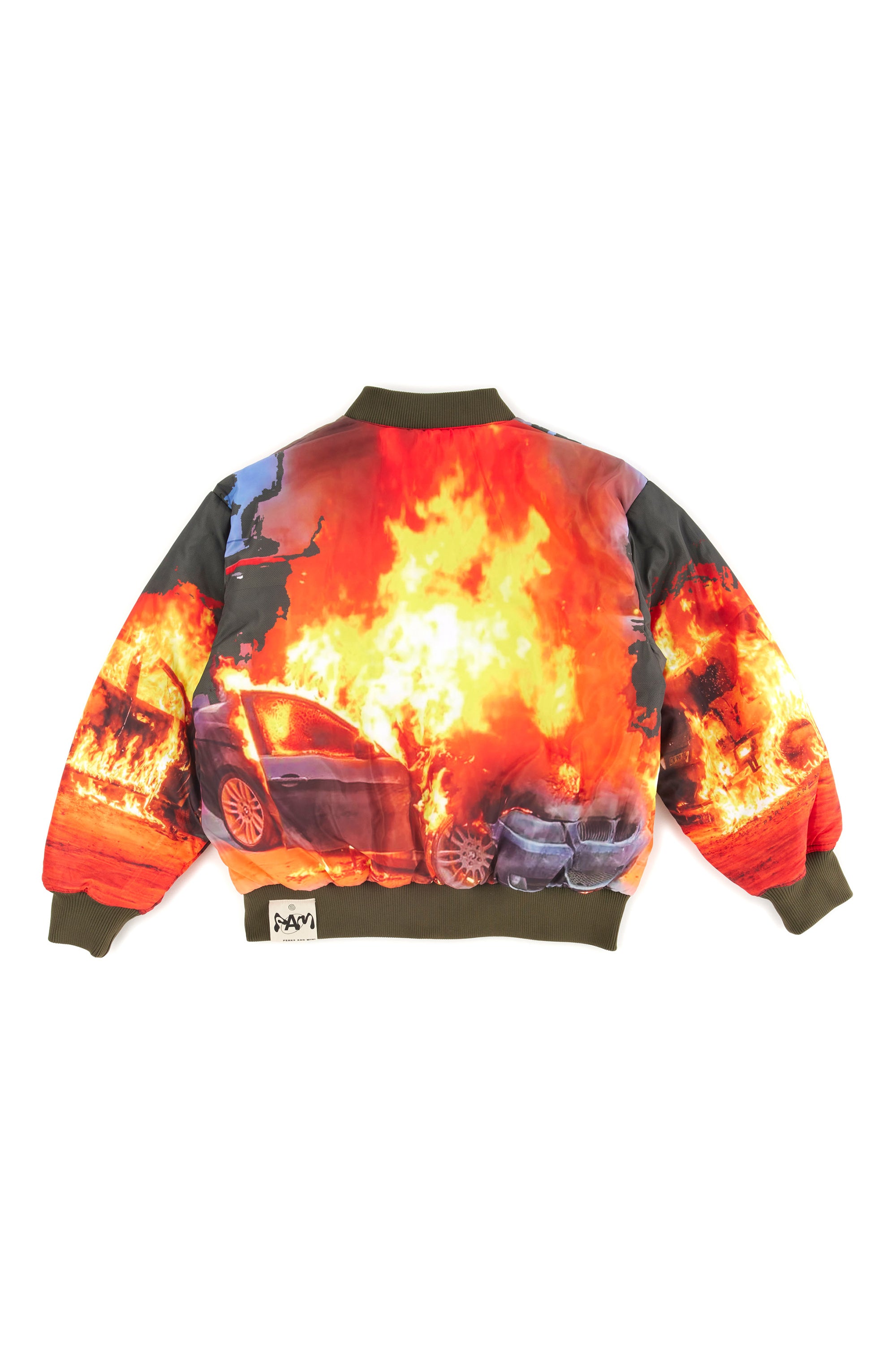 ENGULFED REVERSIBLE BOMBER JACKET