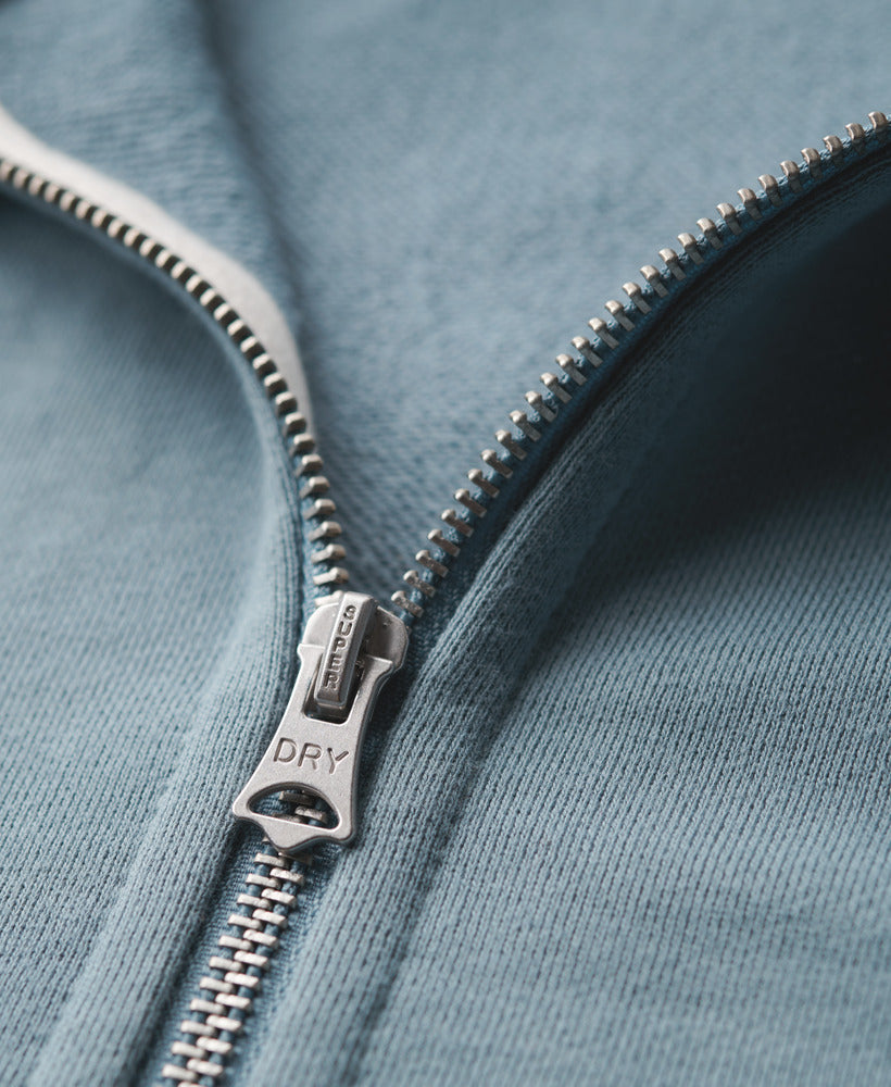 Essential Logo Zip Hoodie | Citadel Blue