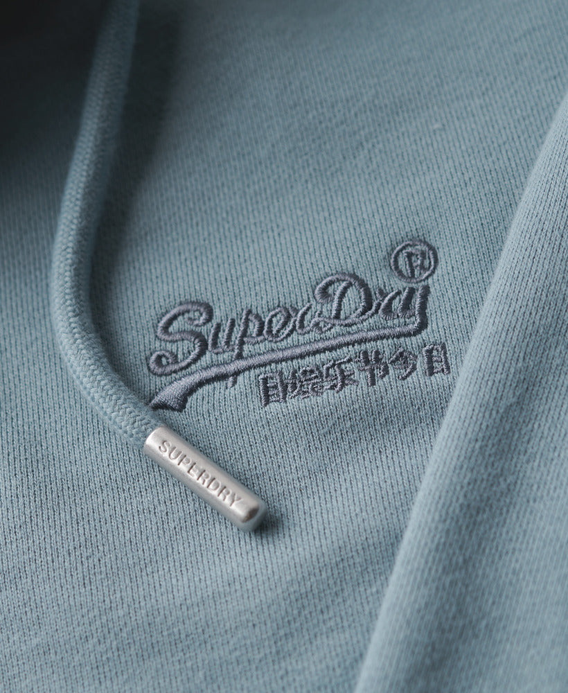 Essential Logo Zip Hoodie | Citadel Blue