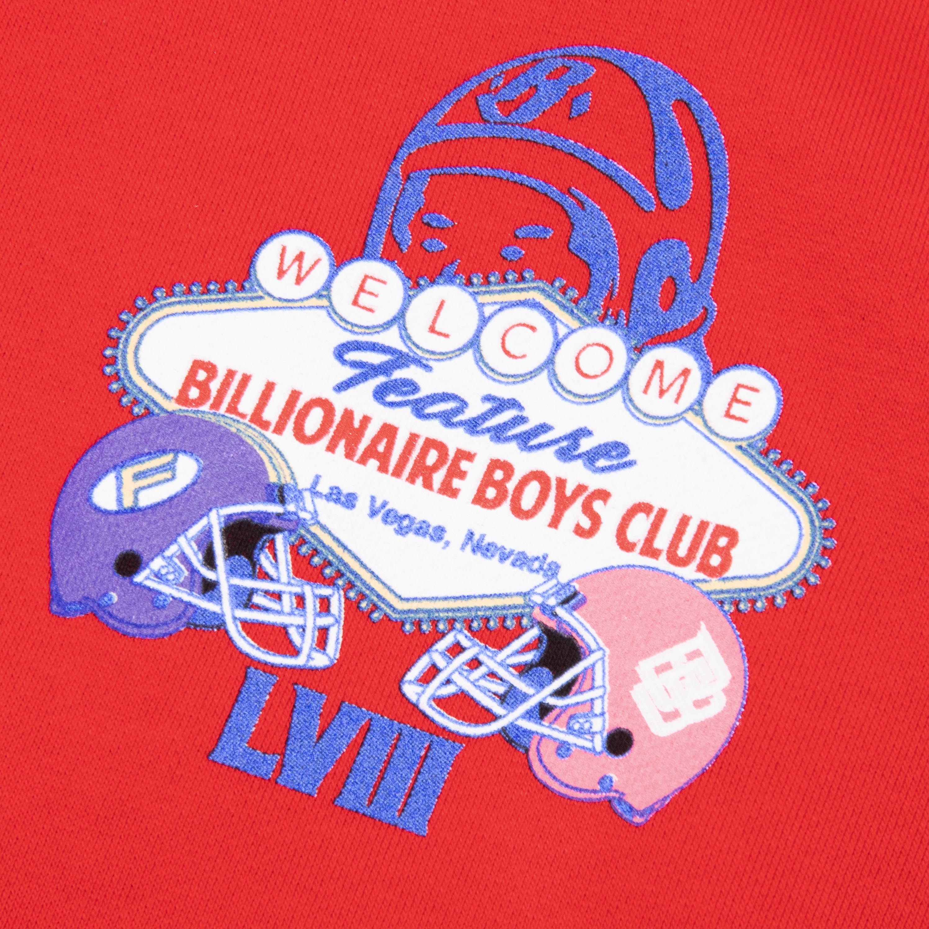 Feature x Billionaire Boys Club Las Vegas Hoodie - Tomato Red