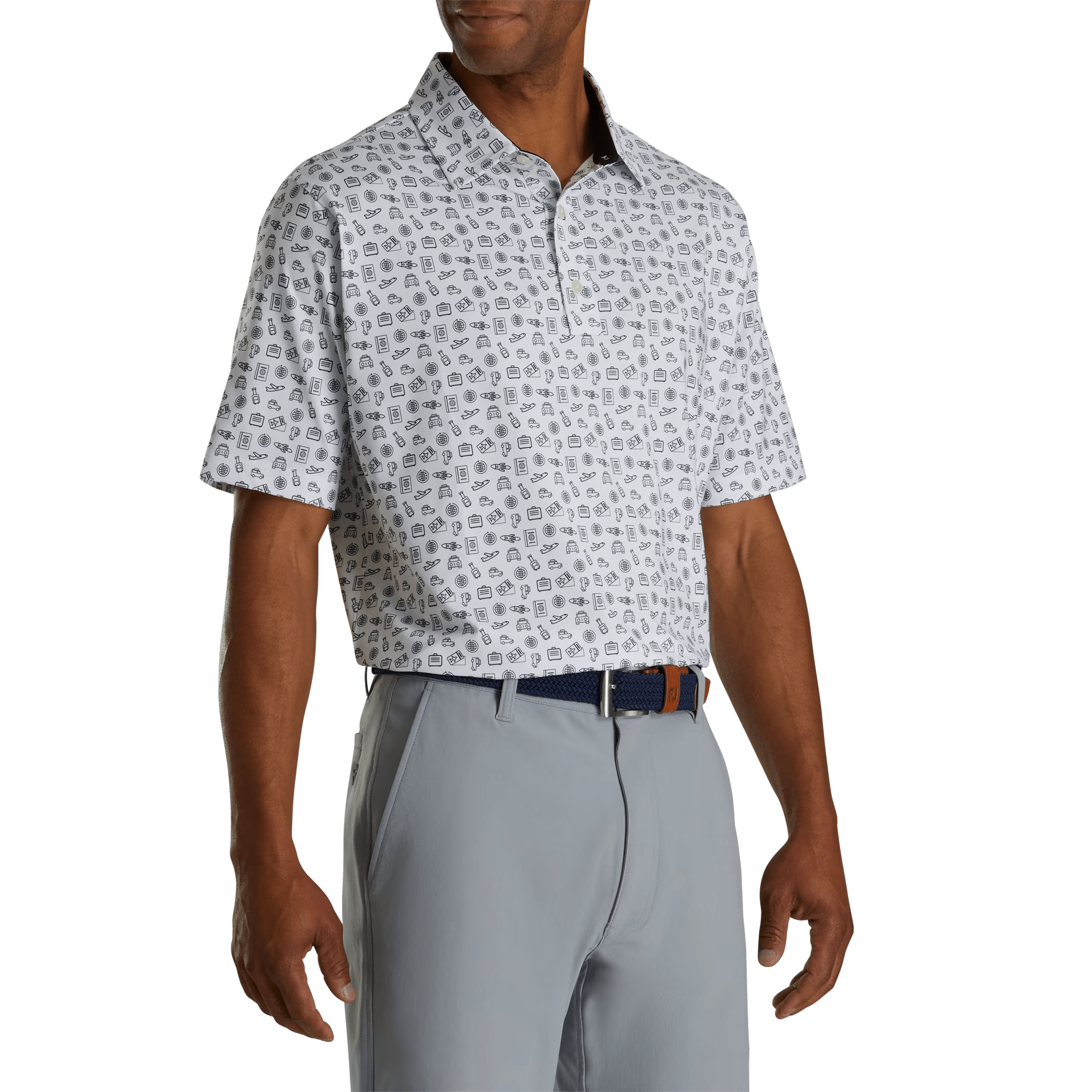 FootJoy '23 Travel Print Polo