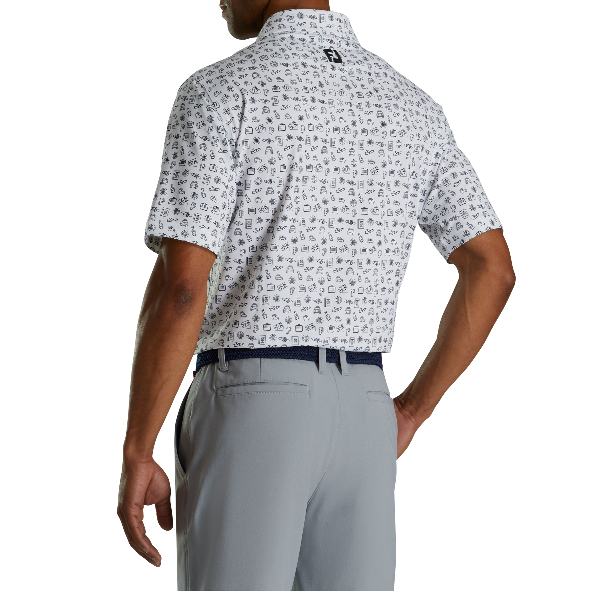 FootJoy '23 Travel Print Polo