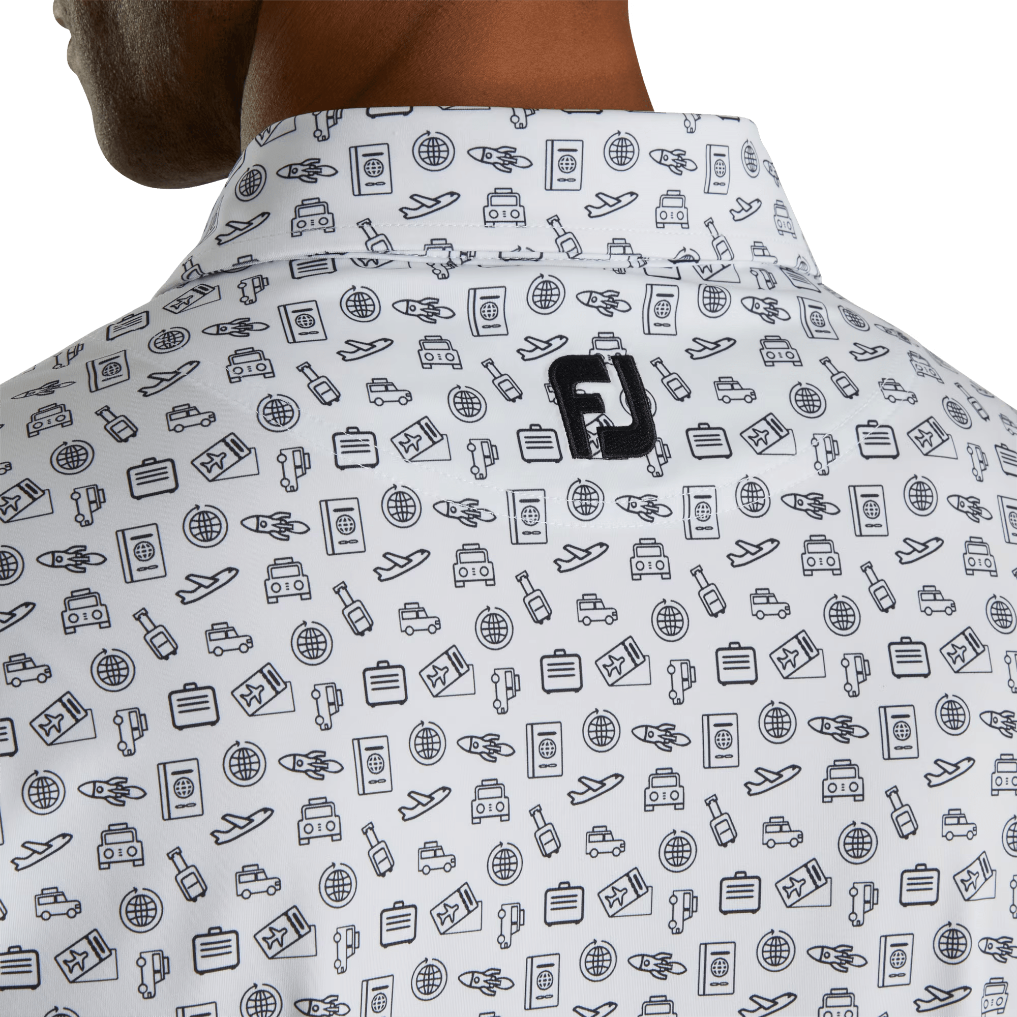 FootJoy '23 Travel Print Polo