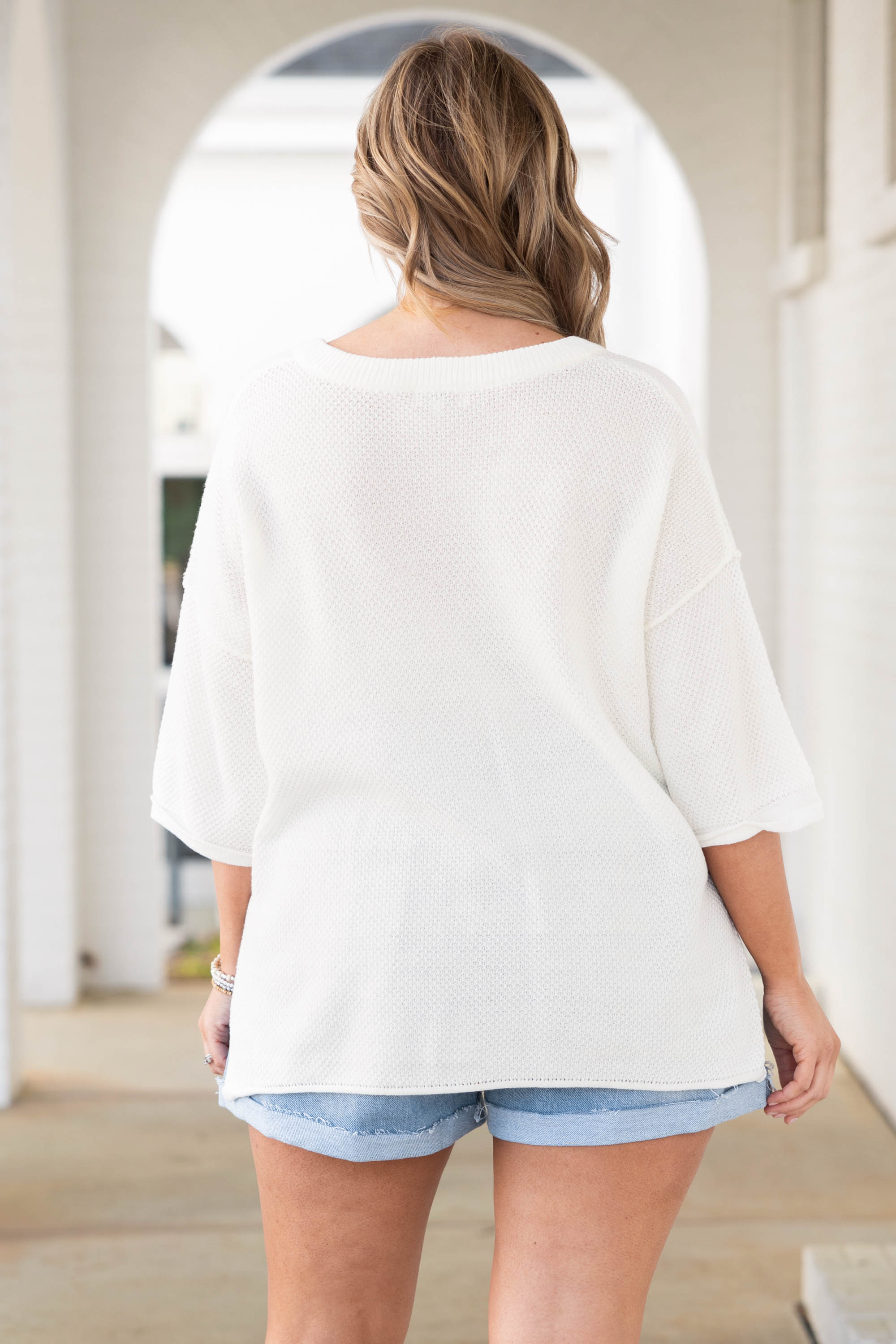 Forever Chill Sweater, Ivory