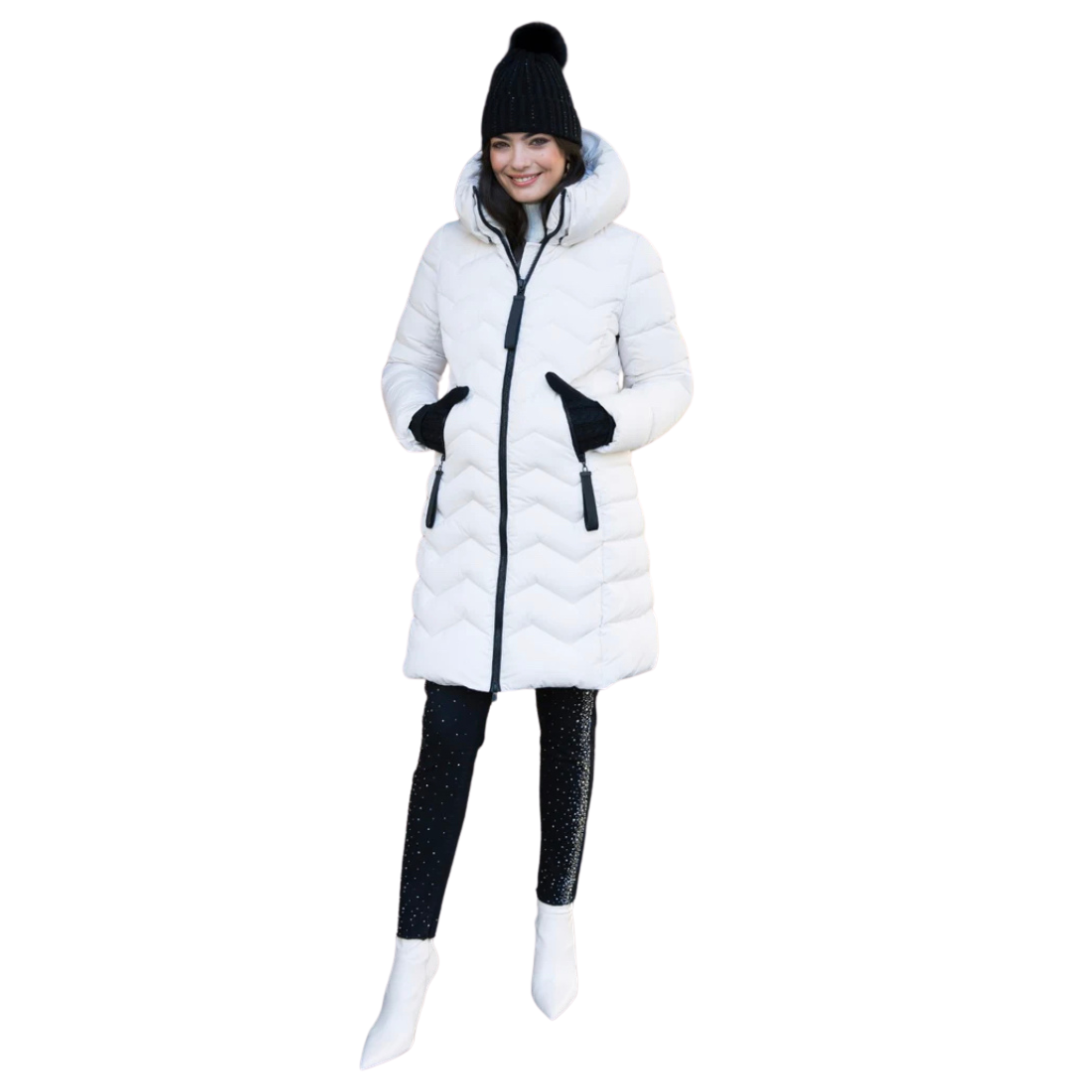 FRANK LYMAN - LONG PUFFER COAT 224513U