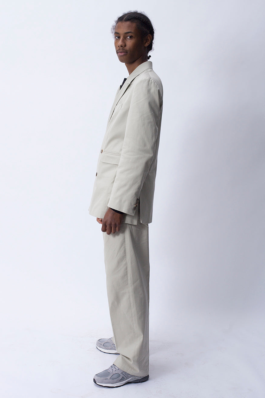 Gabardine Suit Jacket