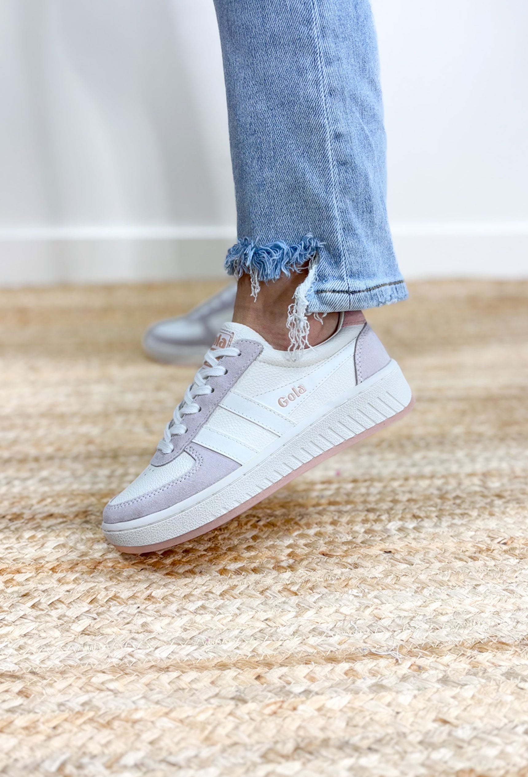 Gola Grandslam 88 Sneakers in Pearl Pink