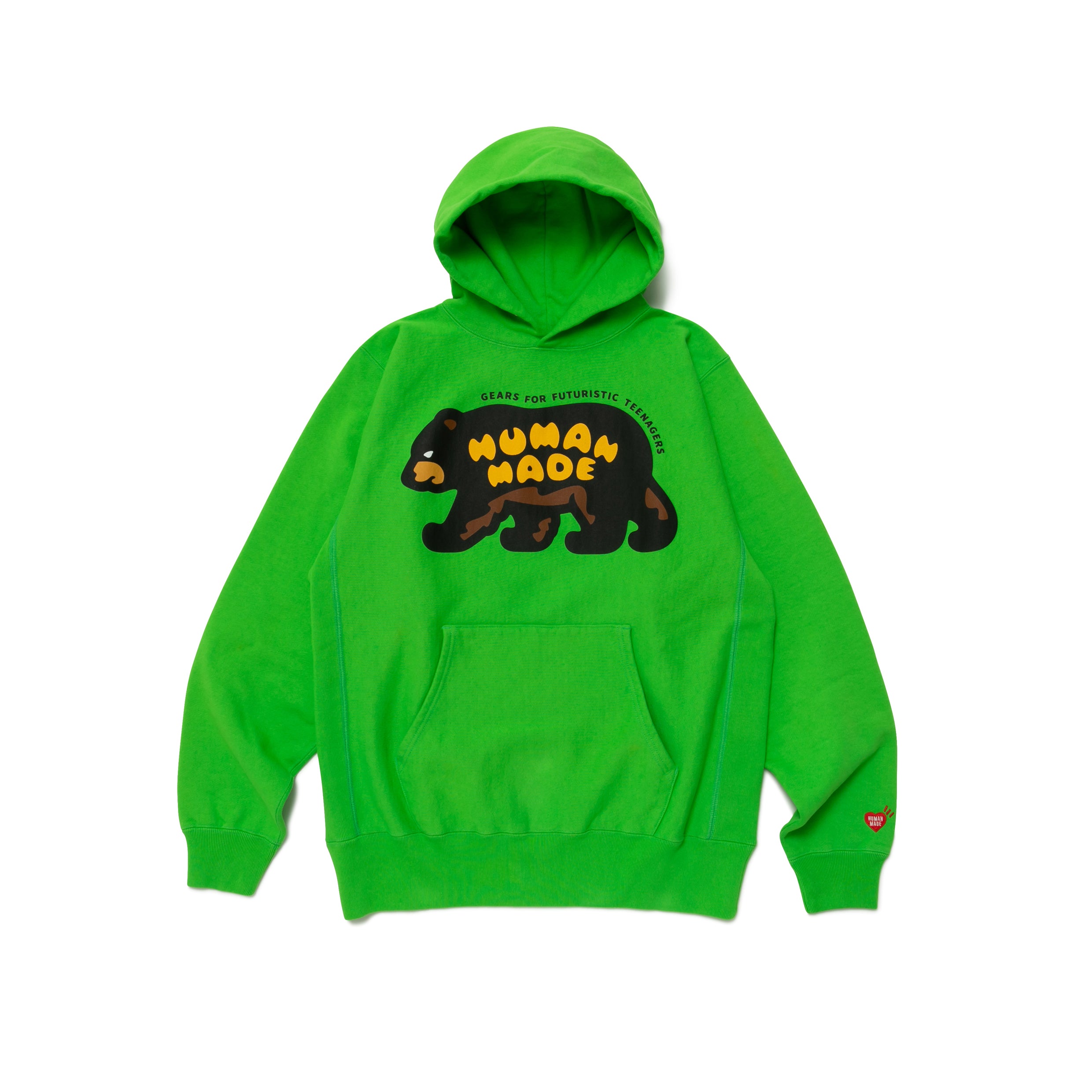 HUMAN MADE HEAVYWEIGHT HOODIE #1 - GREEN