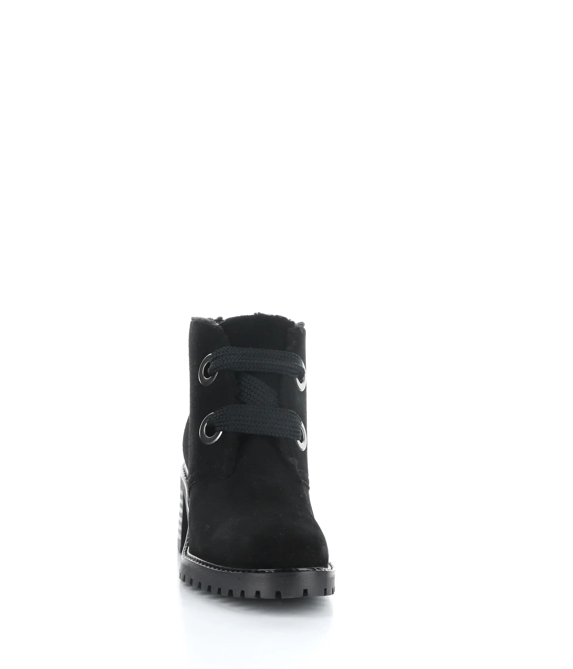 INDEX BLACK Round Toe Boots