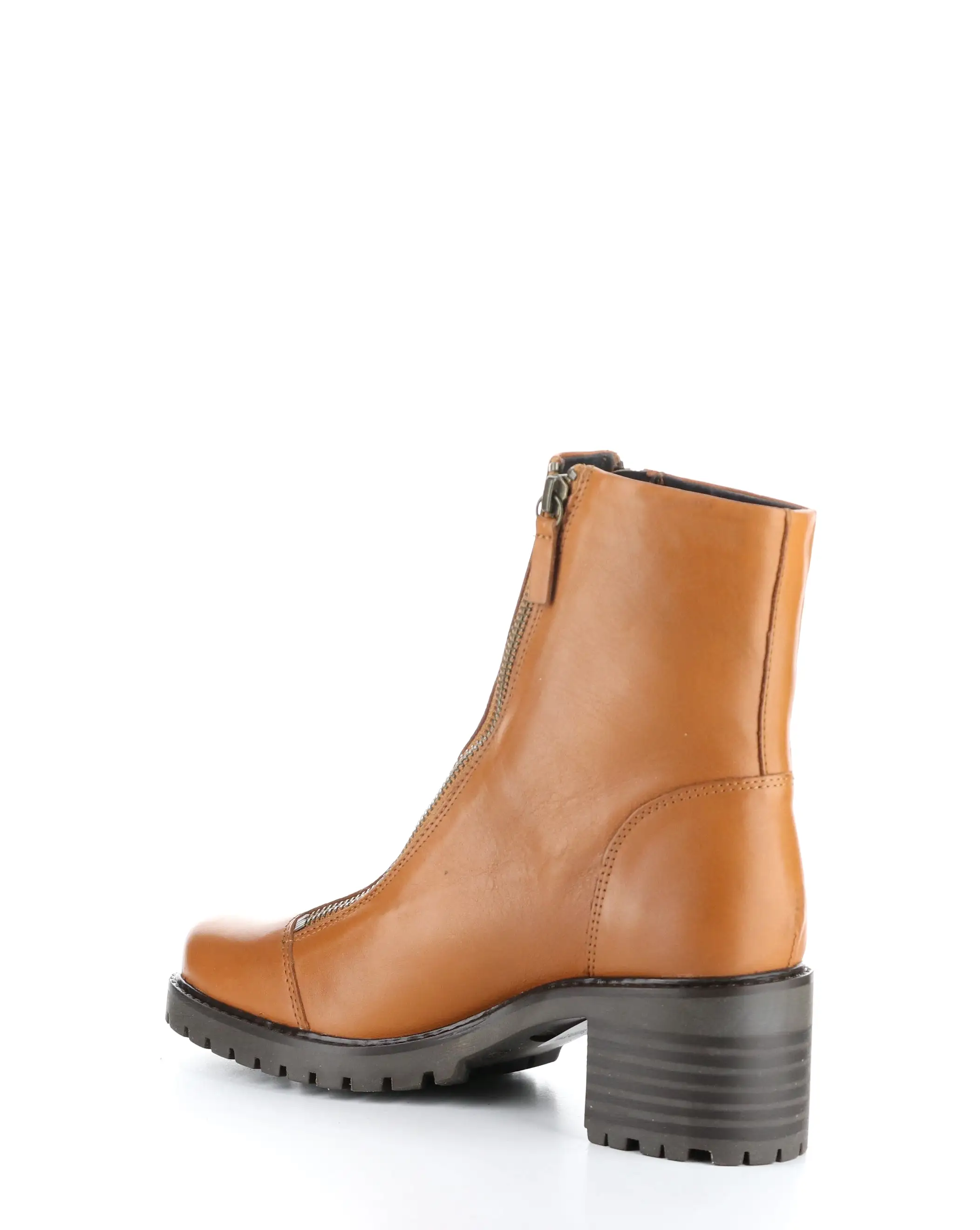 INGLE BRITISH TAN Round Toe Boots