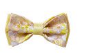 Inserch Mini Floral Jacquard Peak Lapel Blazer BL203-16 Yellow