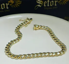 Jeremy DC Cuban link bracelet MB123