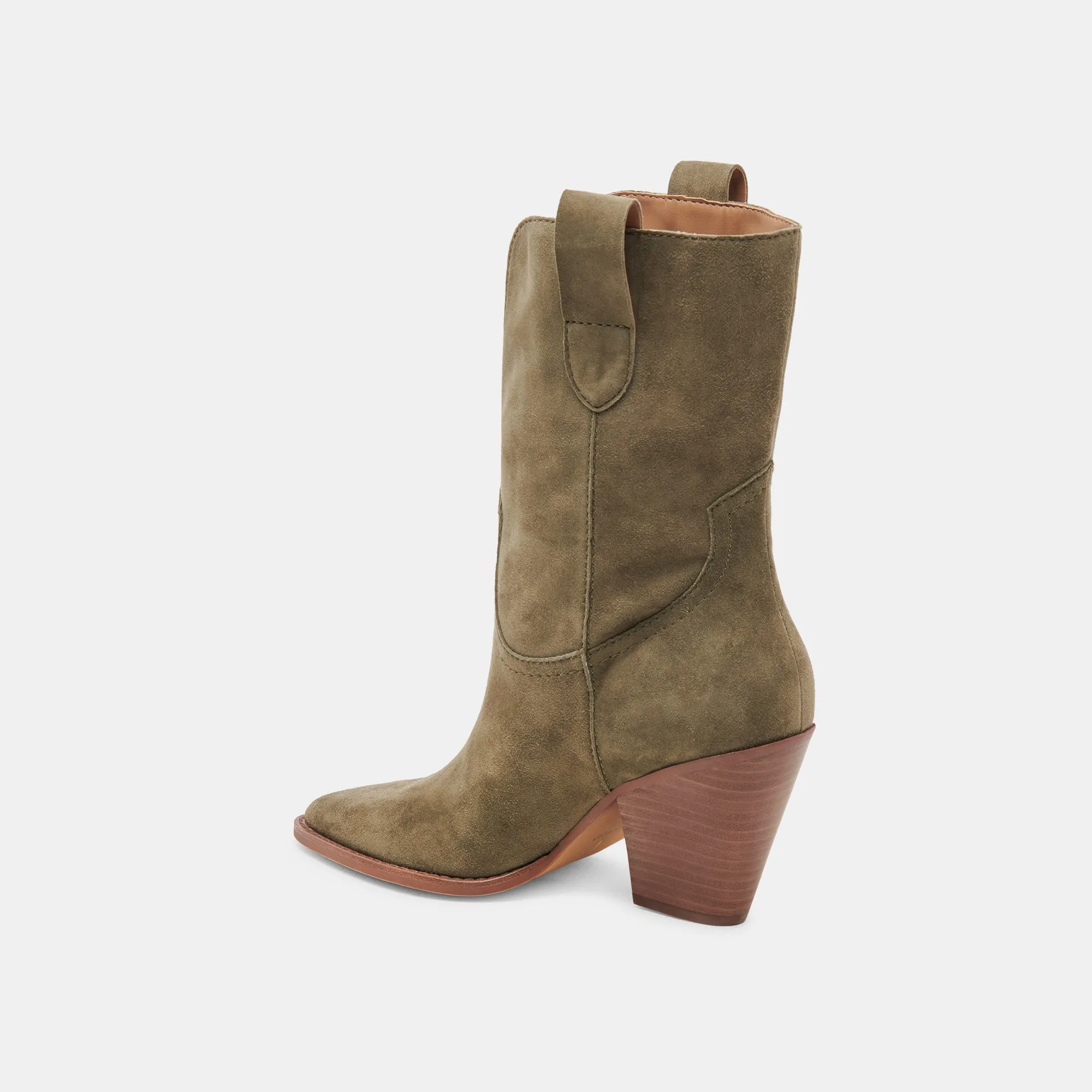 JESSEY BOOTS MOSS SUEDE