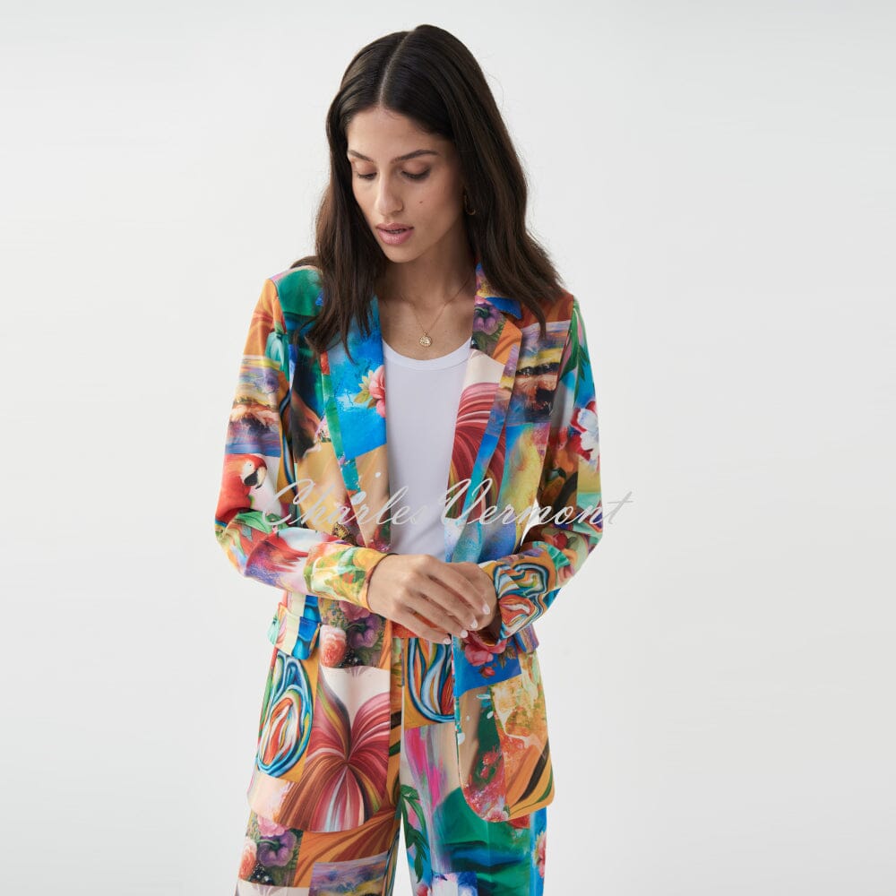 Joseph Ribkoff Vibrant Print Jacket – Style 222225