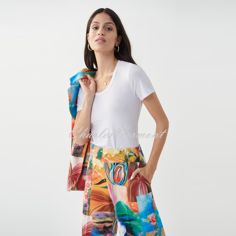 Joseph Ribkoff Vibrant Print Jacket – Style 222225