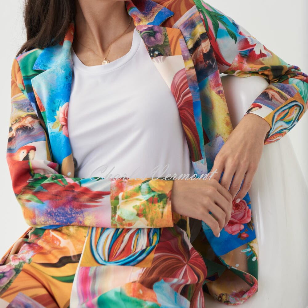 Joseph Ribkoff Vibrant Print Jacket – Style 222225