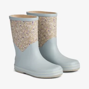 Juno Rubber Boot Print - highrise flowers