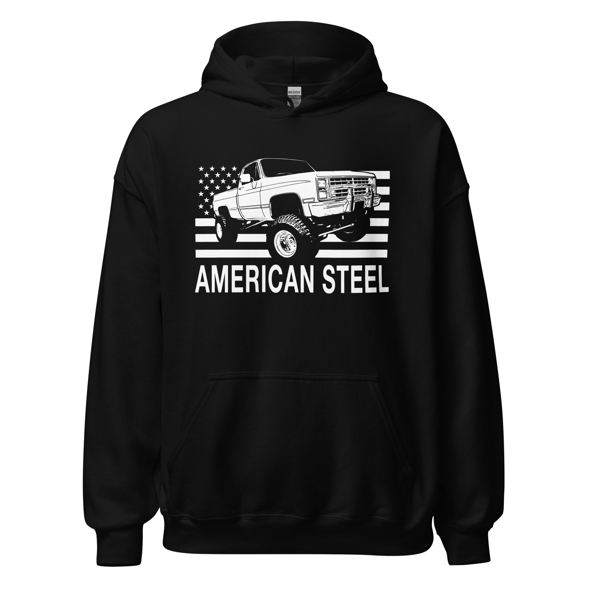 K10 Square Body Truck Hoodie - American Steel