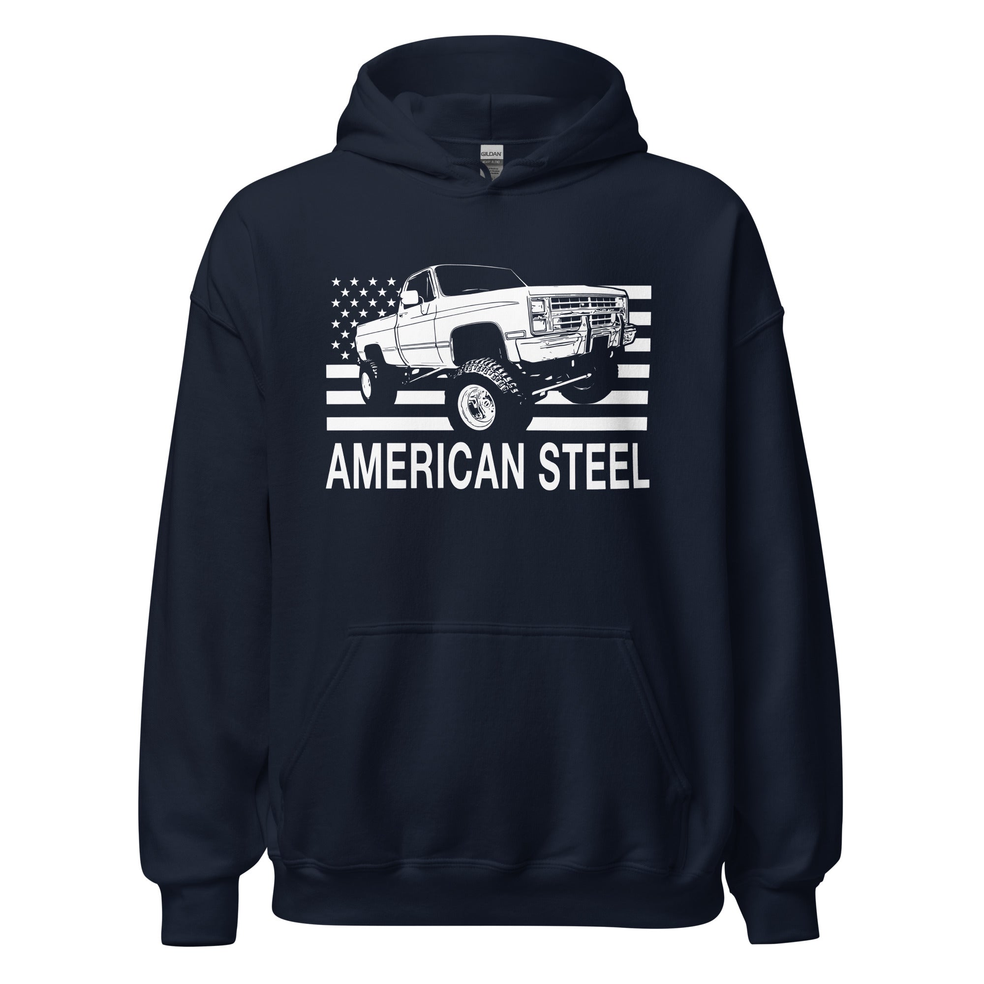 K10 Square Body Truck Hoodie - American Steel