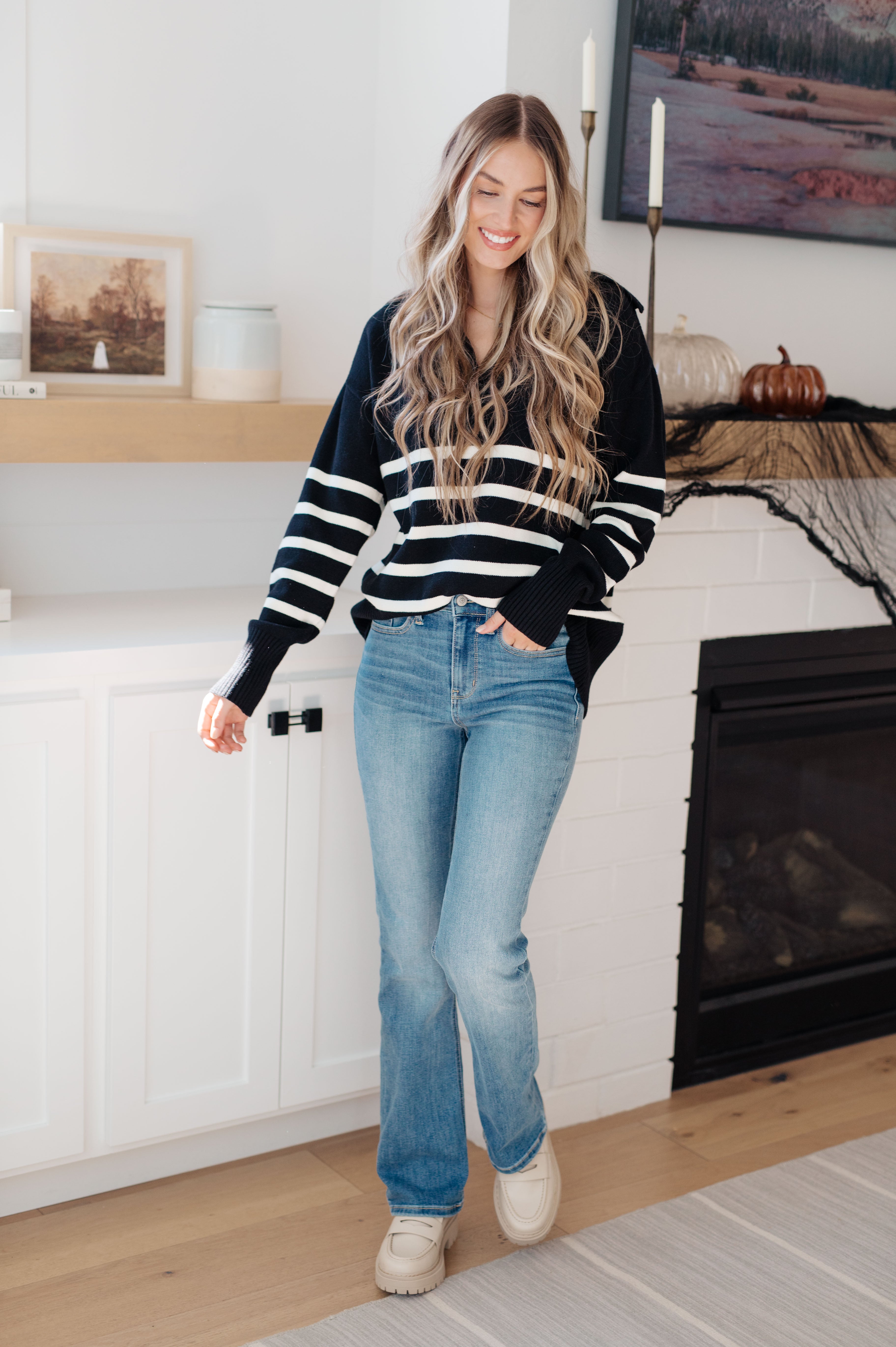 Kristin Striped Sweater