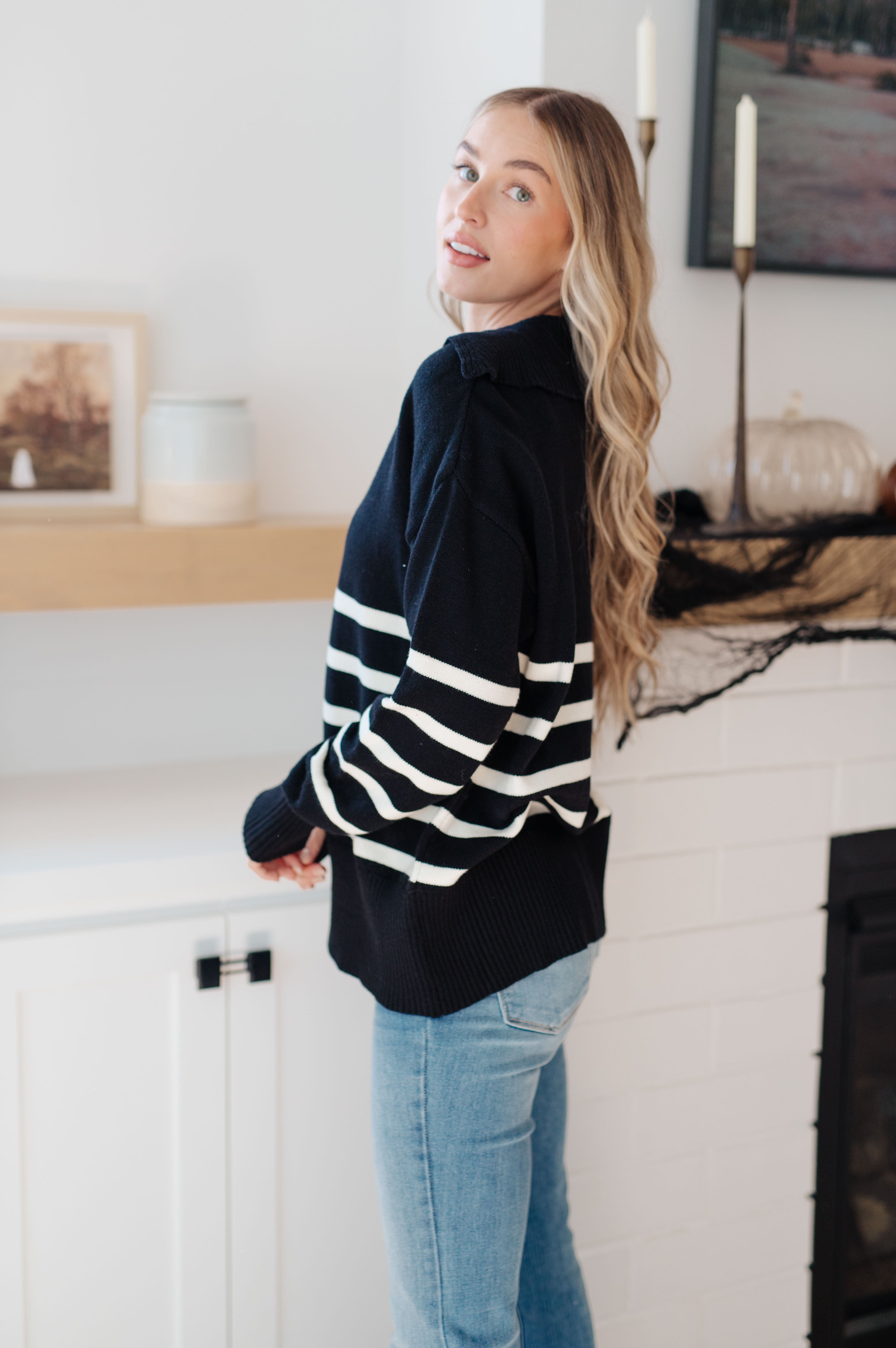 Kristin Striped Sweater