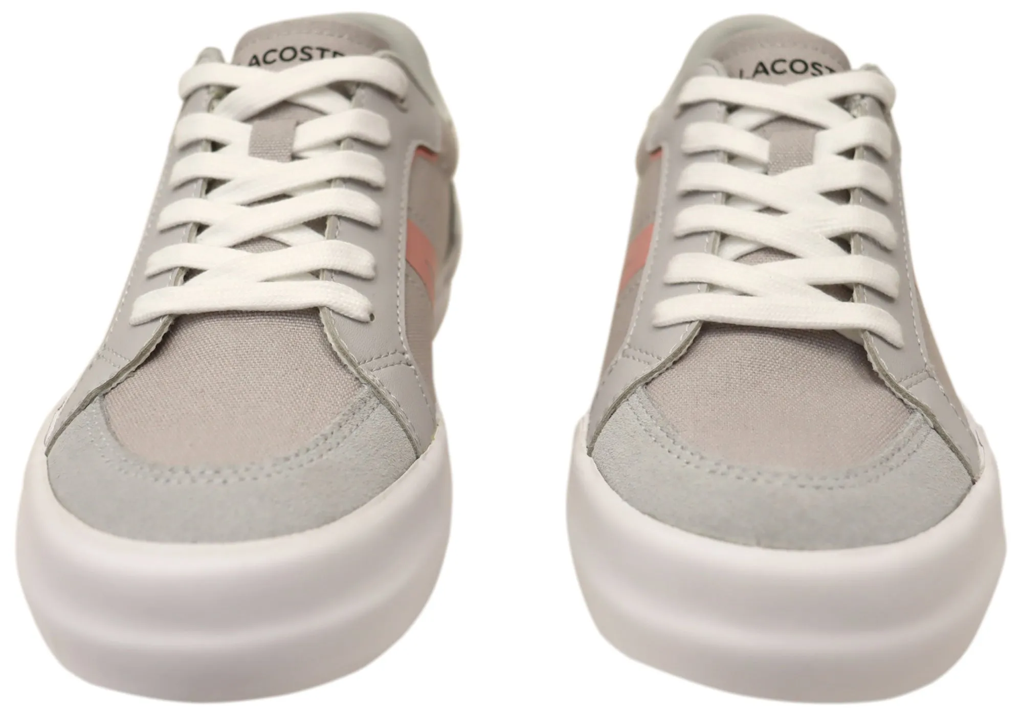 Lacoste Women Comfortable Lace Up L004 Colorblock Sneakers