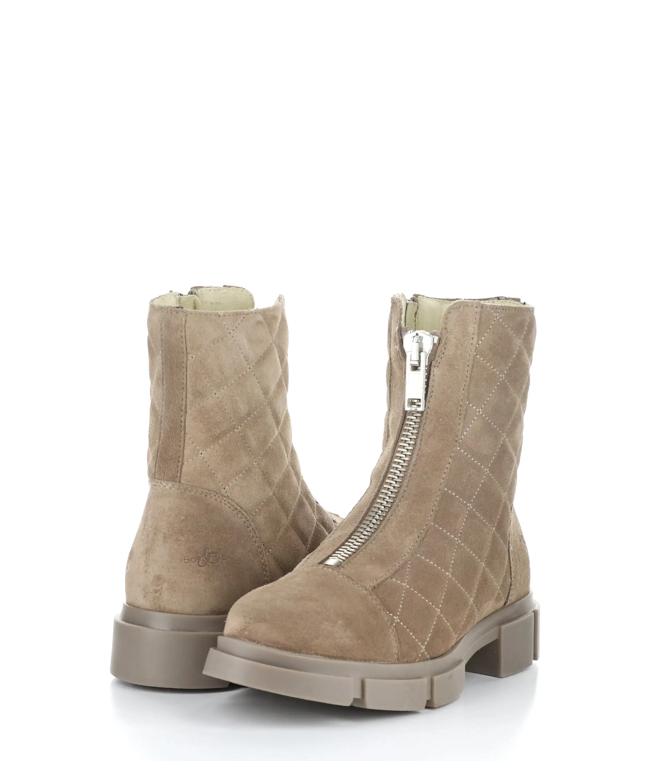 LANE SAND Round Toe Boots