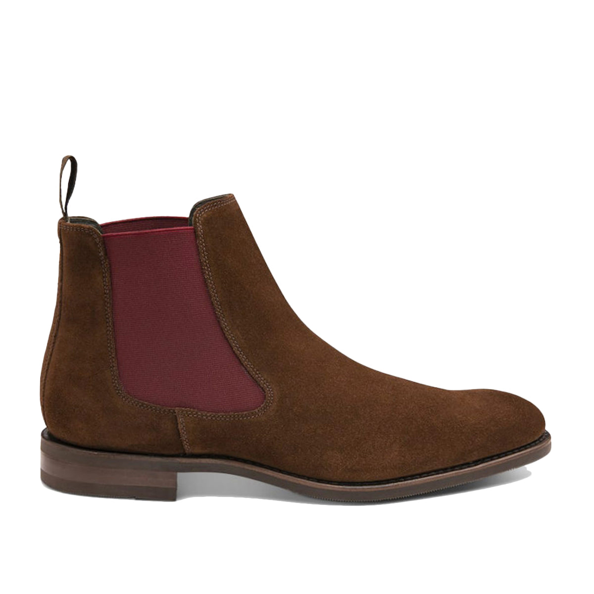 Loake - Wareing Suede Chelsea Boots in Light Brown