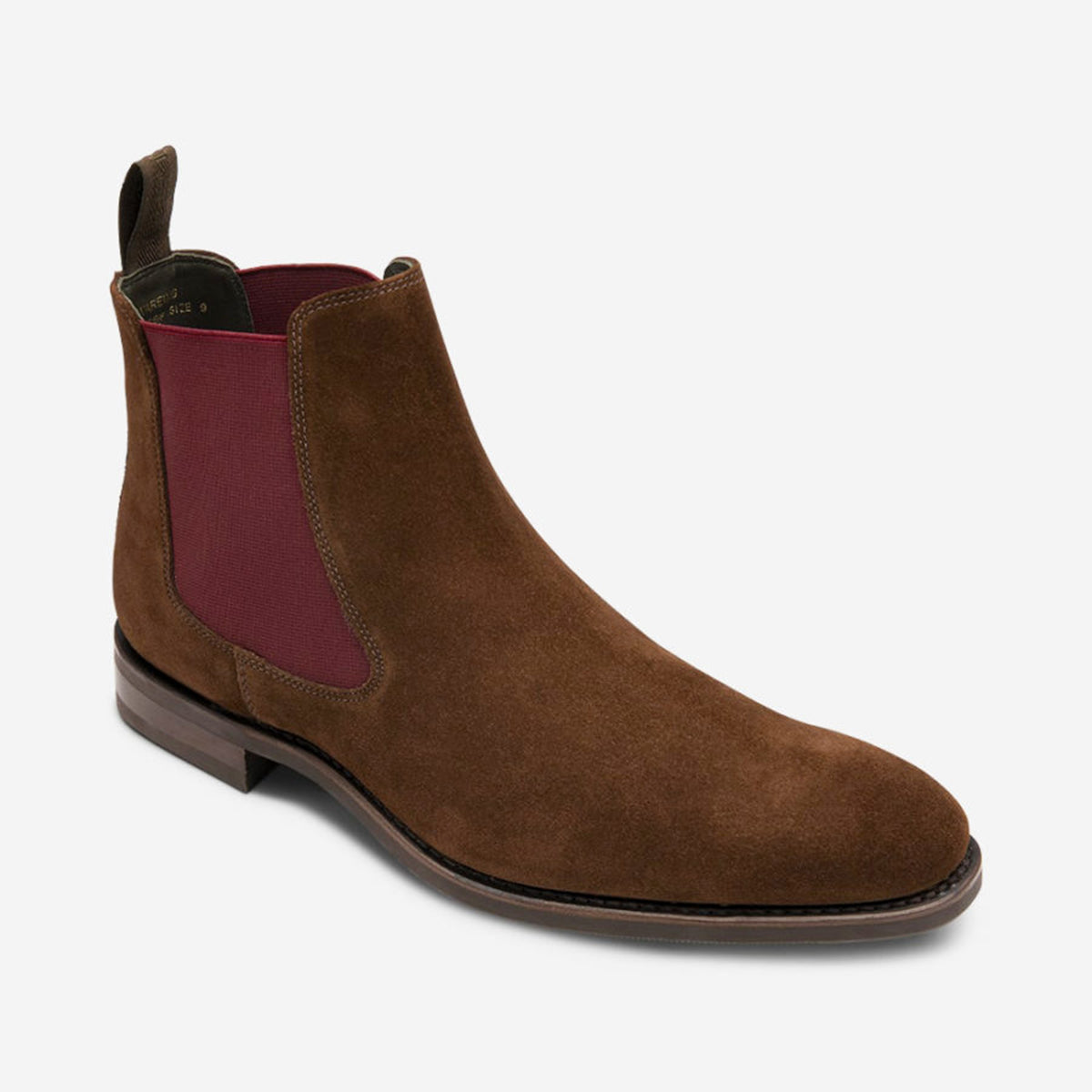 Loake - Wareing Suede Chelsea Boots in Light Brown