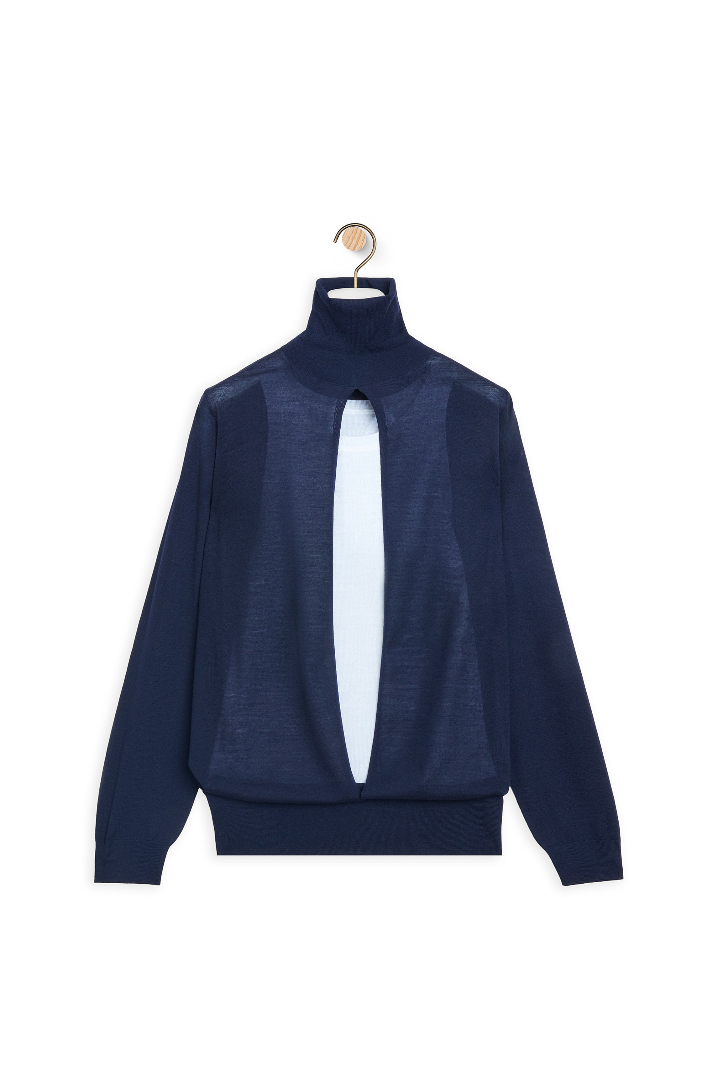 LOEWE  |Double layer sweater in wool