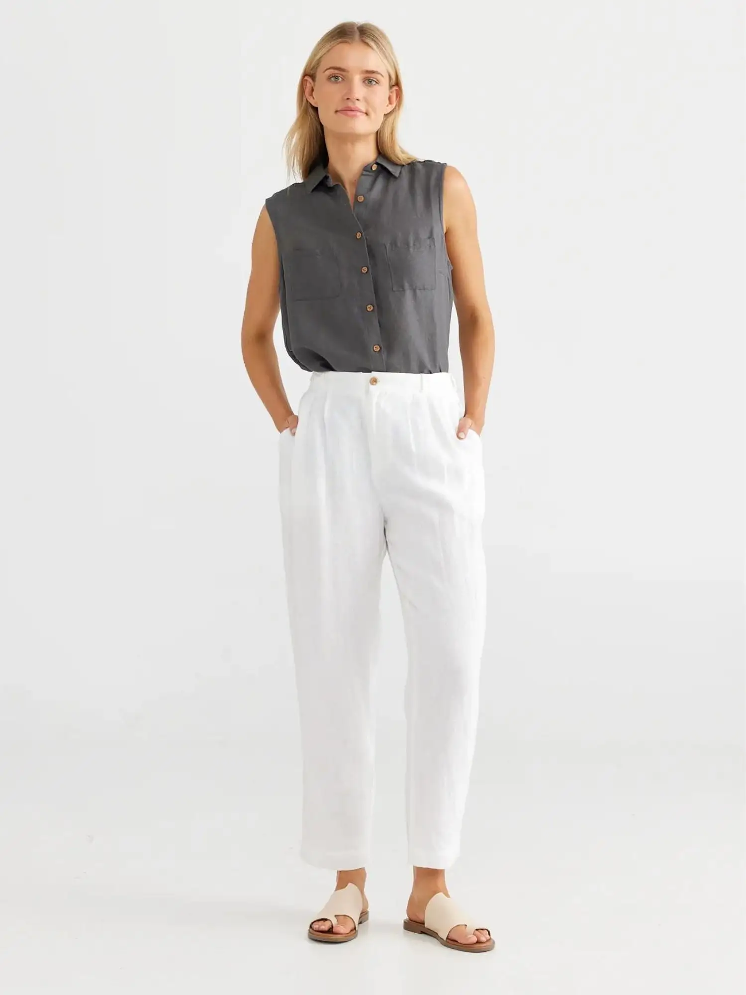 Mandalay Pants | White