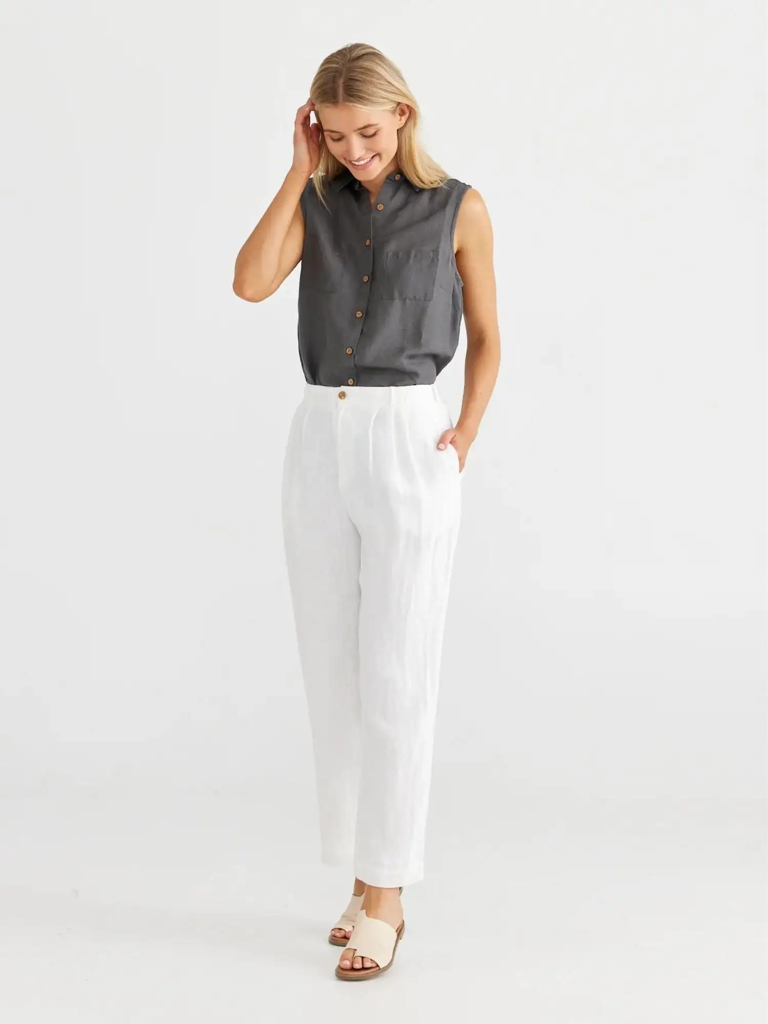 Mandalay Pants | White