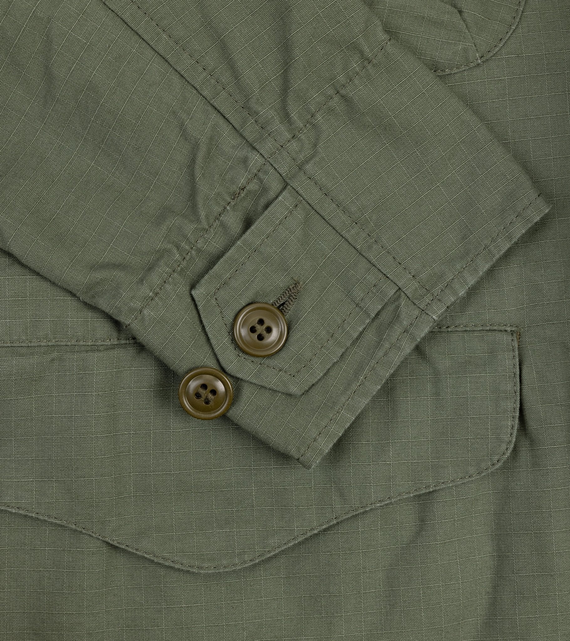 Manifattura Ceccarelli Ripstop Bush Jacket: Olive