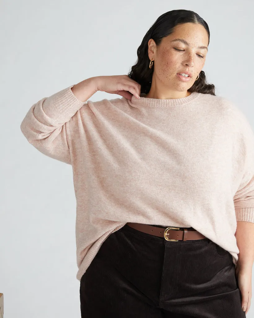 Mena Eco Alpaca Sweater - Pink