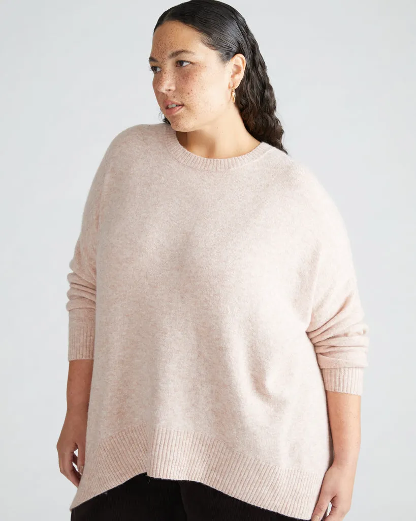 Mena Eco Alpaca Sweater - Pink