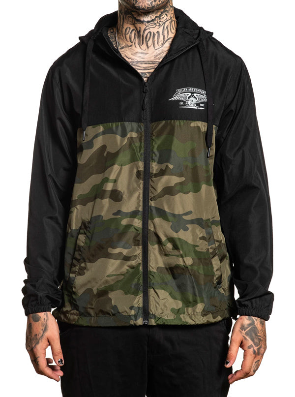 Men's Division Jacket (Black/Camo)