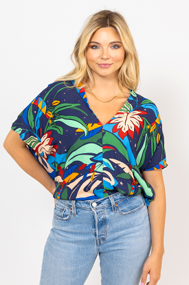 Midnight Island Signature Vneck Top