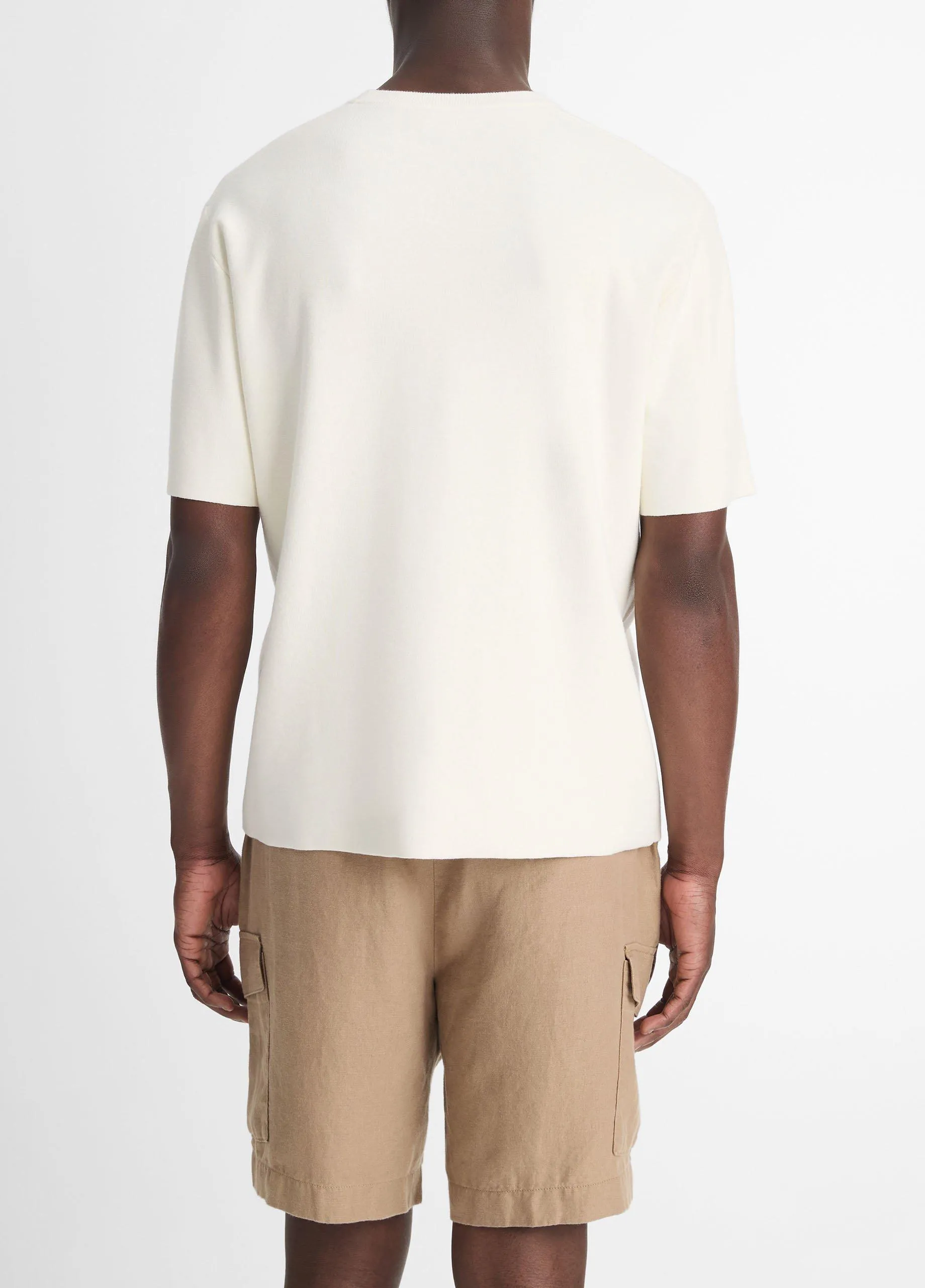 Milano Short-Sleeve Crew Neck Sweater