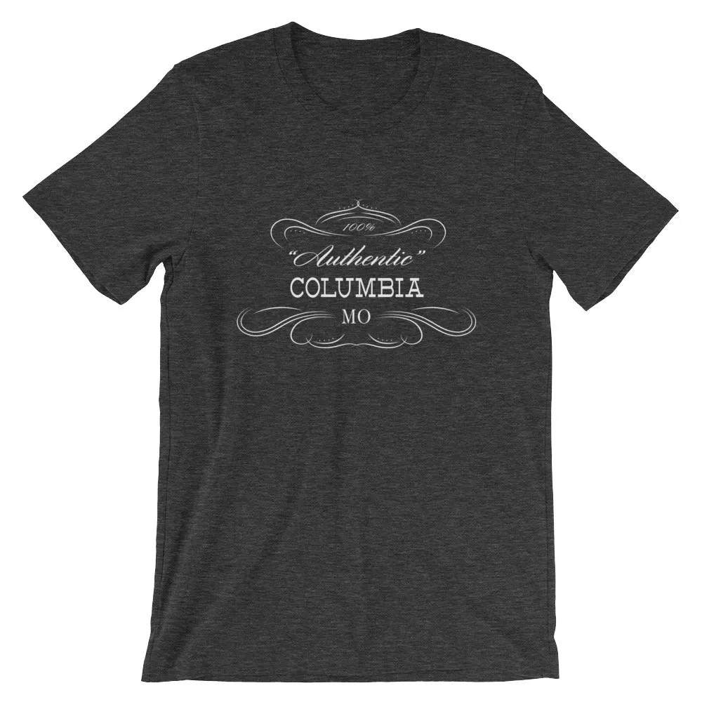 Missouri - Columbia MO - Short-Sleeve Unisex T-Shirt - Authentic