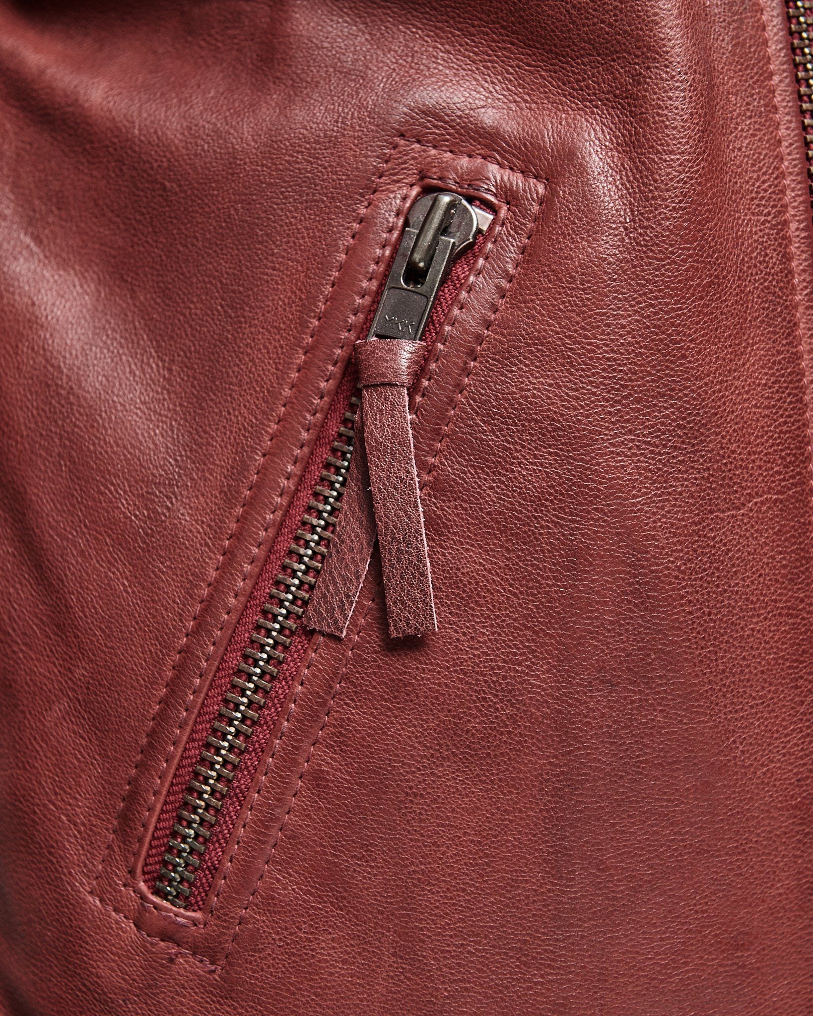 MODERN VICE OXBLOOD MOTO JACKET