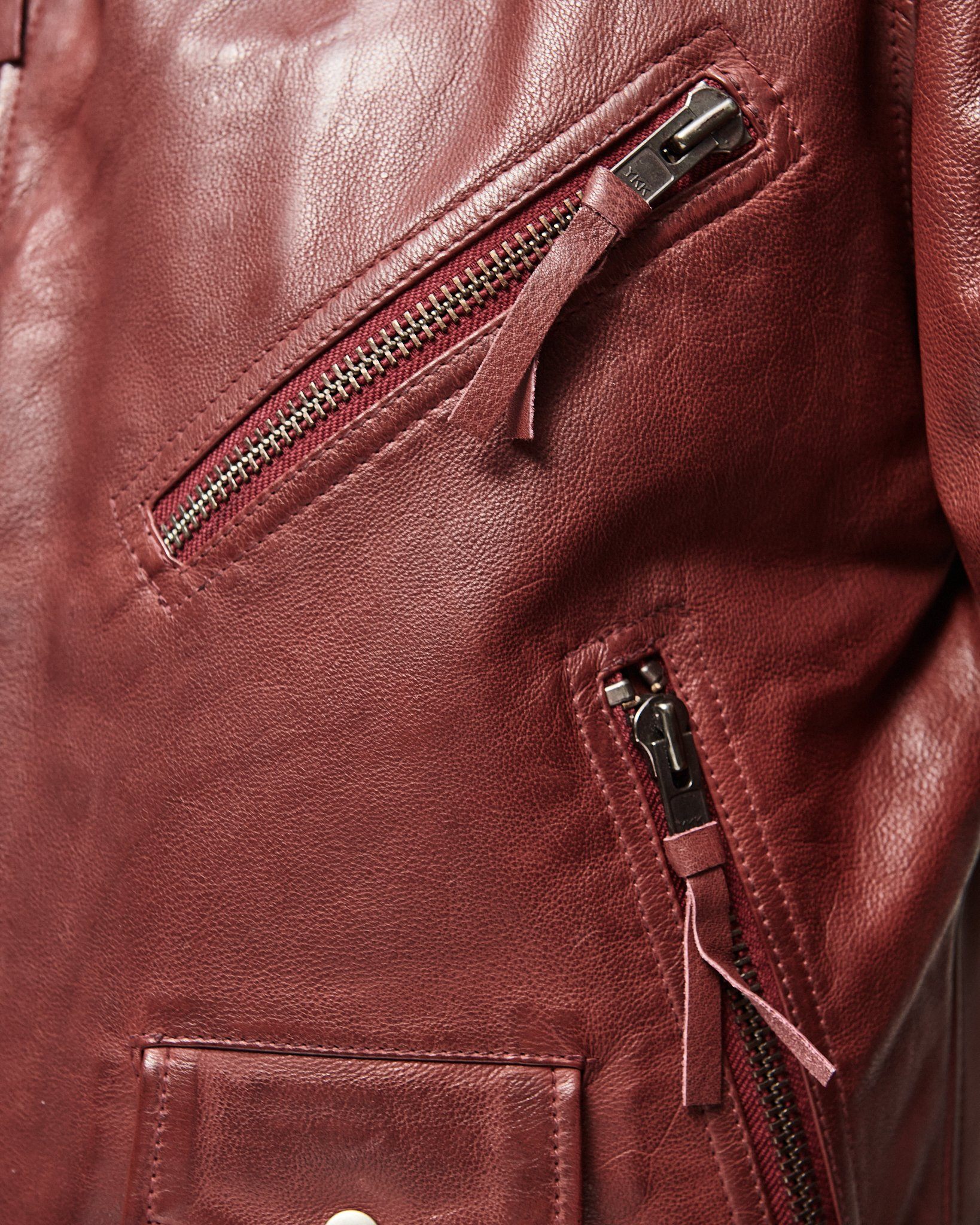 MODERN VICE OXBLOOD MOTO JACKET