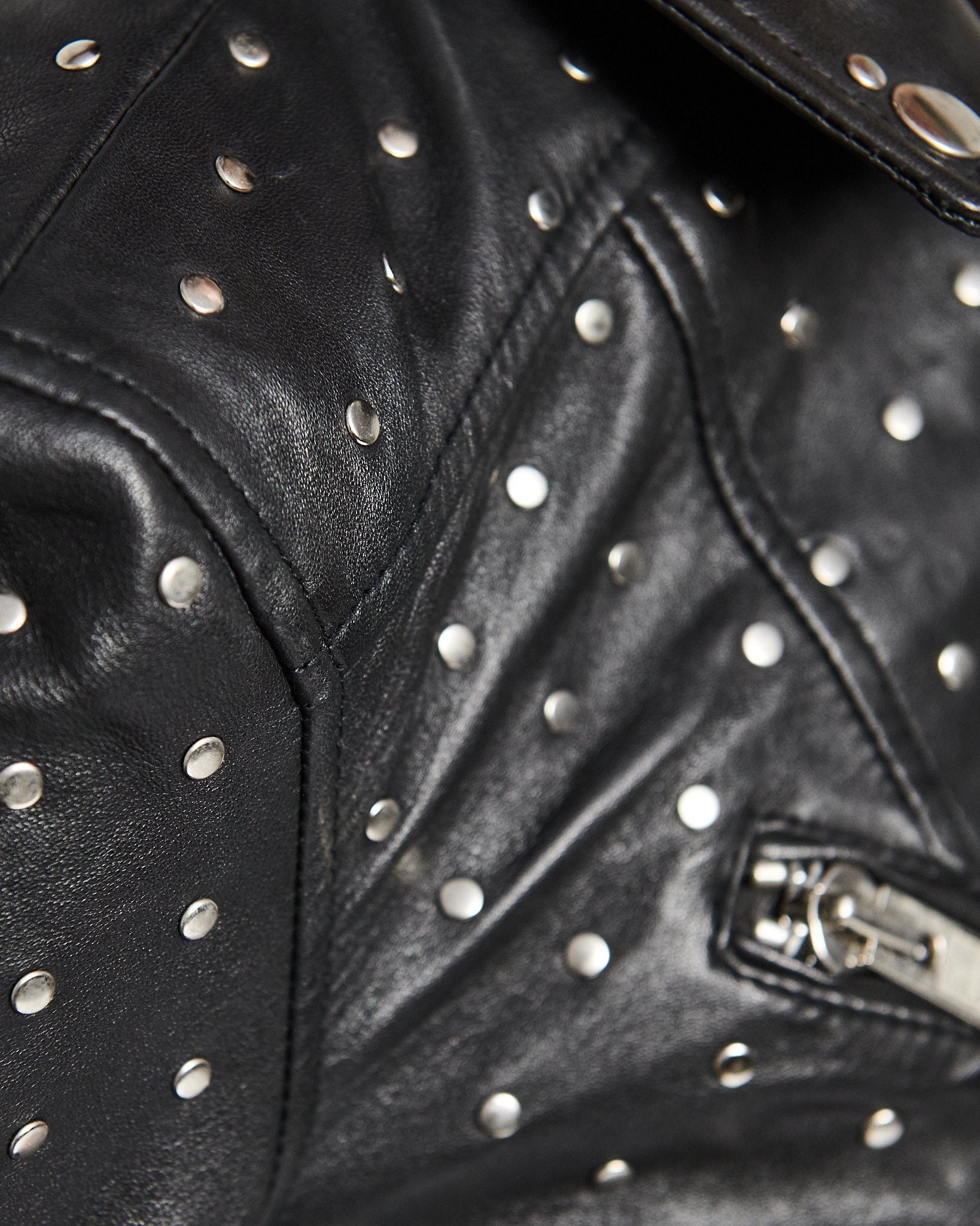 MODERN VICE STUDDED MOTO JACKET