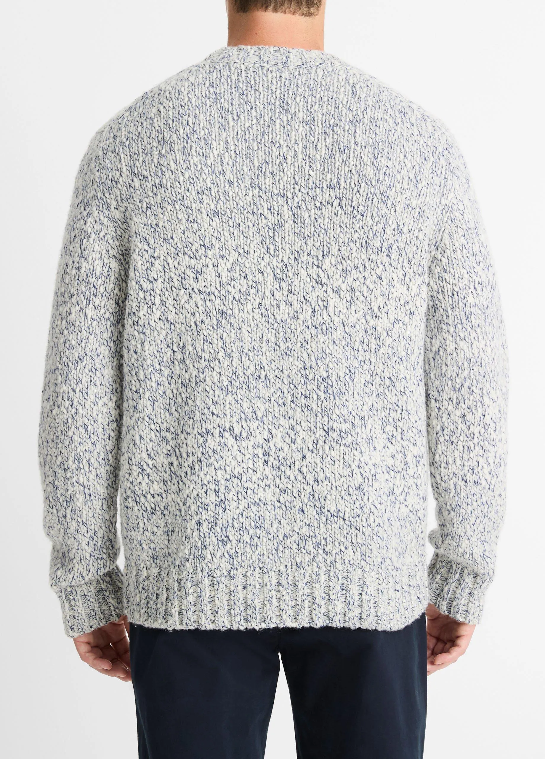 Mottled Marl Wool-Blend Sweater