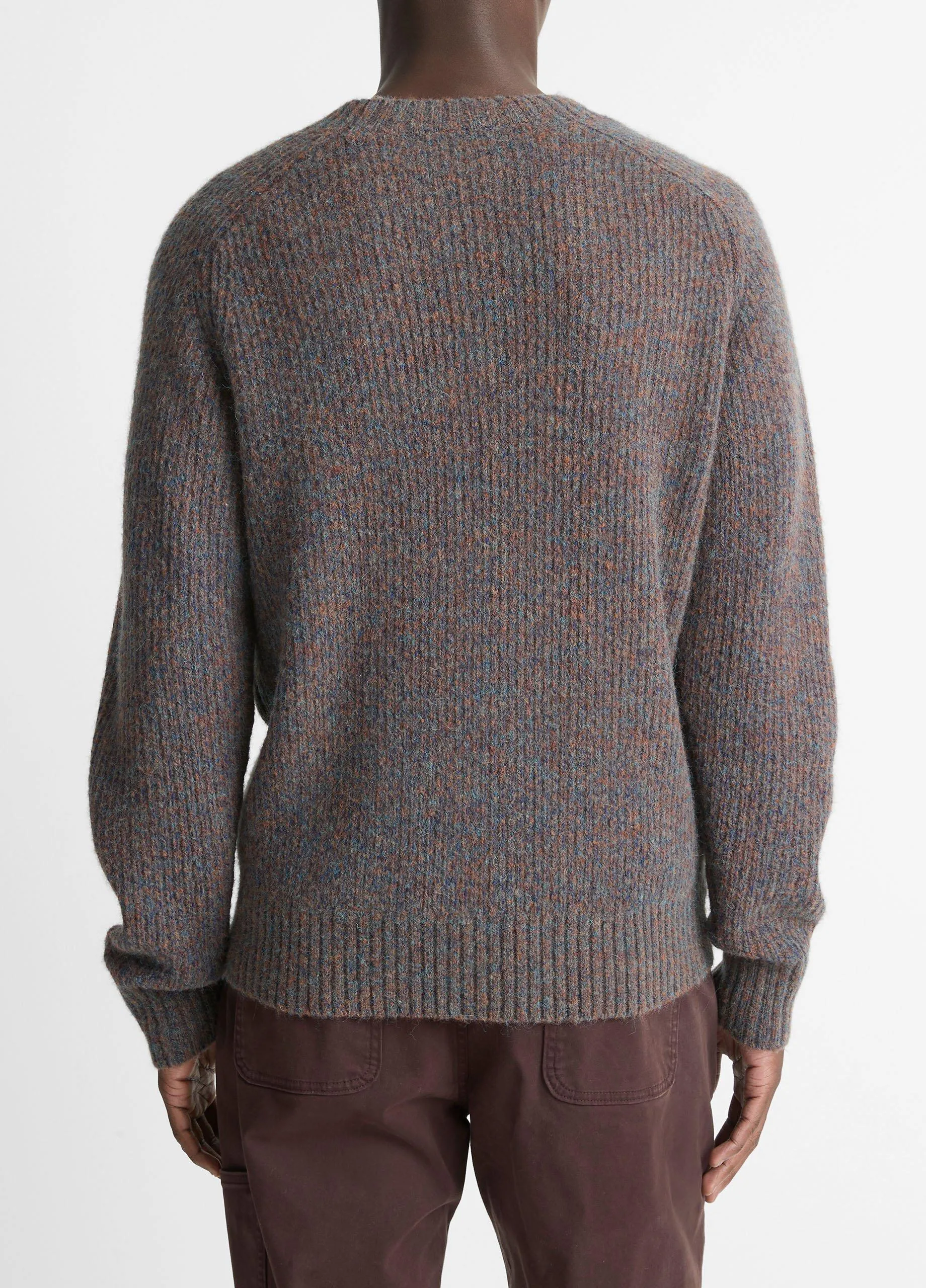 Mouliné-Mix Crew Neck Sweater