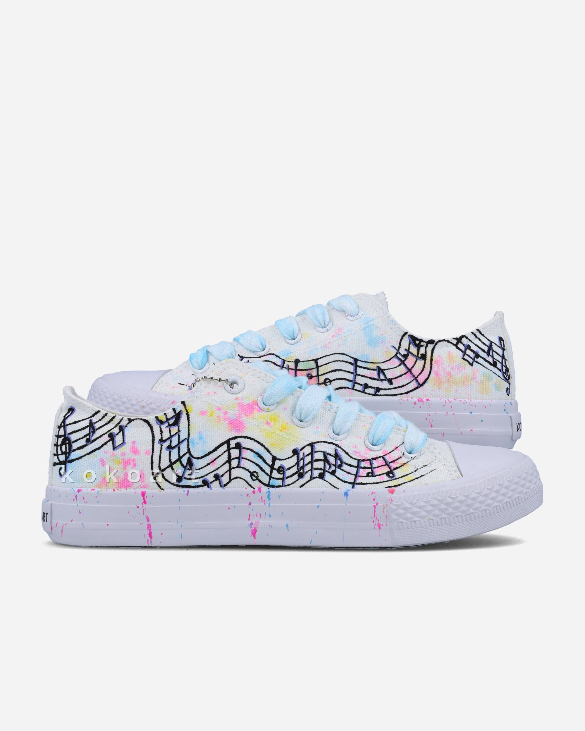 Music Hand Painted Shoes