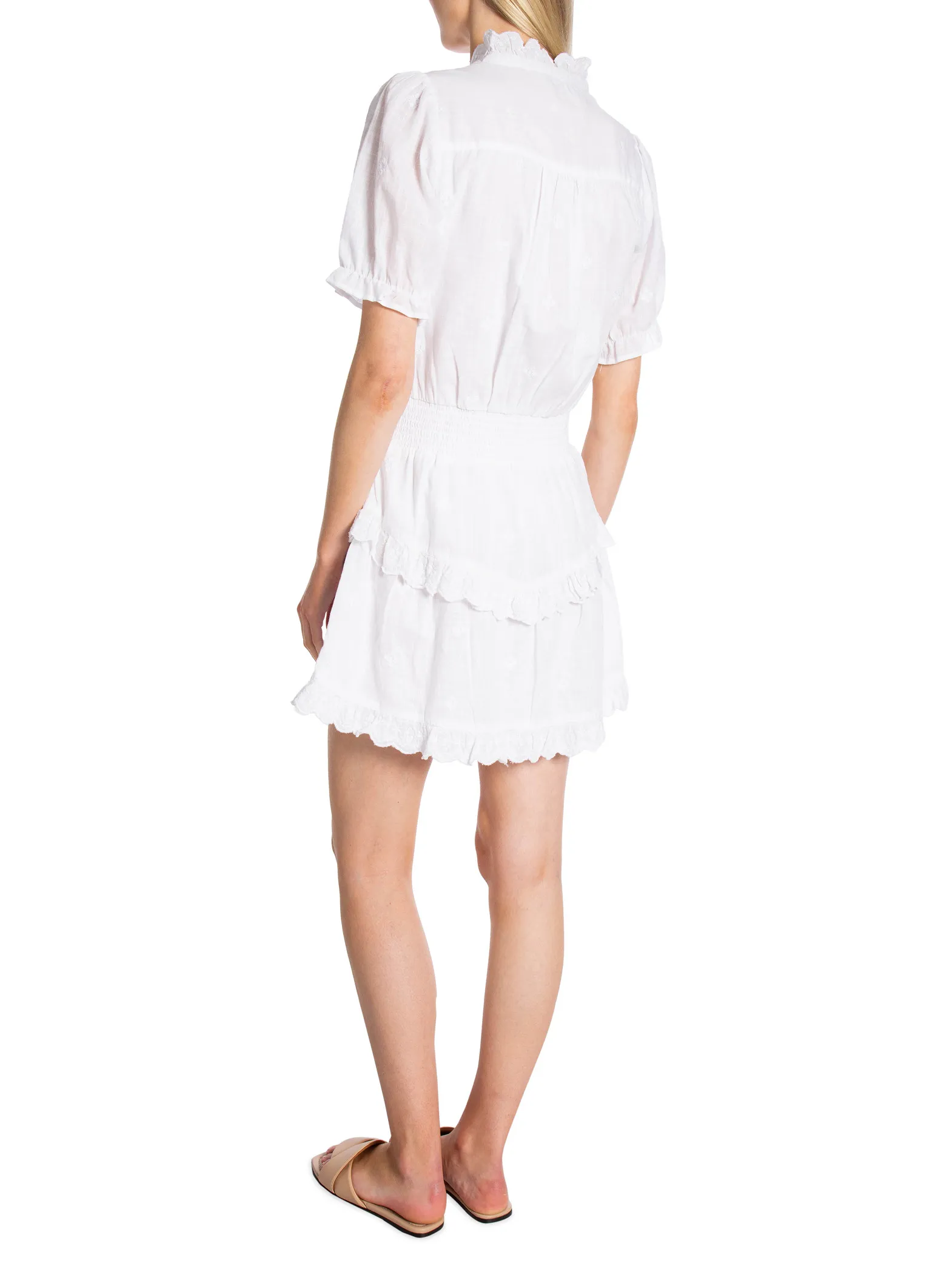 NEO NOIR DRESS DUNHAM WHITE