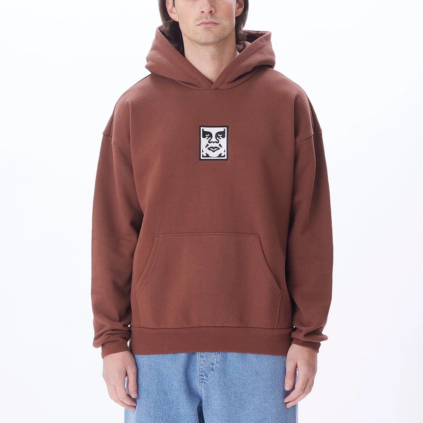 OBEY Icon Extra Heavy Pullover Hood II