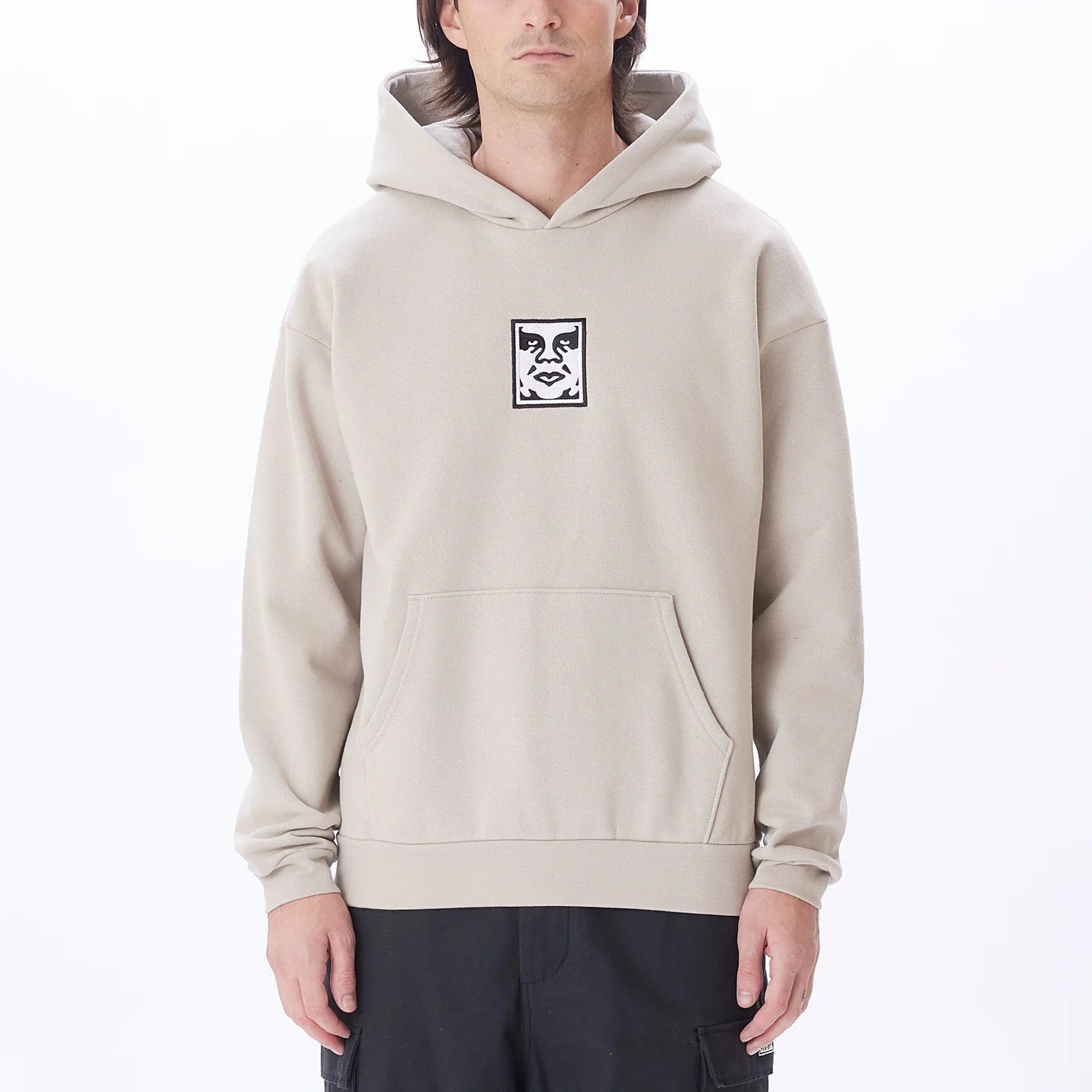 OBEY Icon Extra Heavy Pullover Hood II